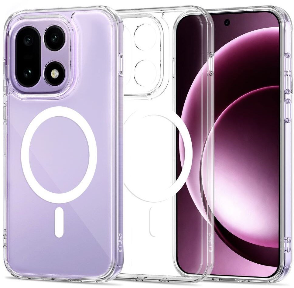 TECH-PROTECT FLEXAIR HYBRID MAGSAFE ONEPLUS 15 CLEAR