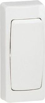 Legrand Łącznik schodowy Oteo Mini pojedynczy 10AX biały (086084)