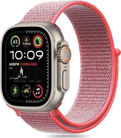 Tech-Protect TECH-PROTECT NYLON APPLE WATCH 6 / 7 / 8 / 9 / 10 / SE (40 / 41 / 42 MM) HOT PINK