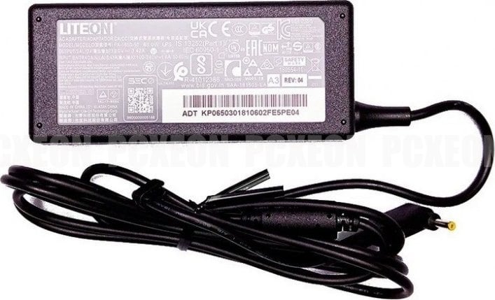 Zasilacz do laptopa Acer ADAPTER AC 65W 19V 1 1x3 0x7