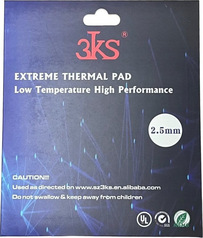 Termopad Thermalpad 3KS 120x120 2.5 mm 14.8 W/mk