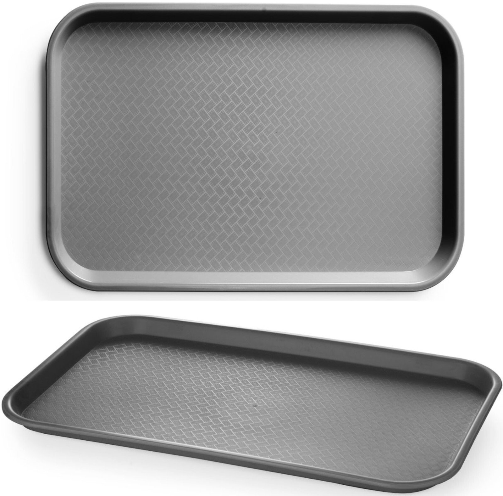 Amerbox Taca do serwowania Fast Food GN 1/1 530x325 mm - czarny