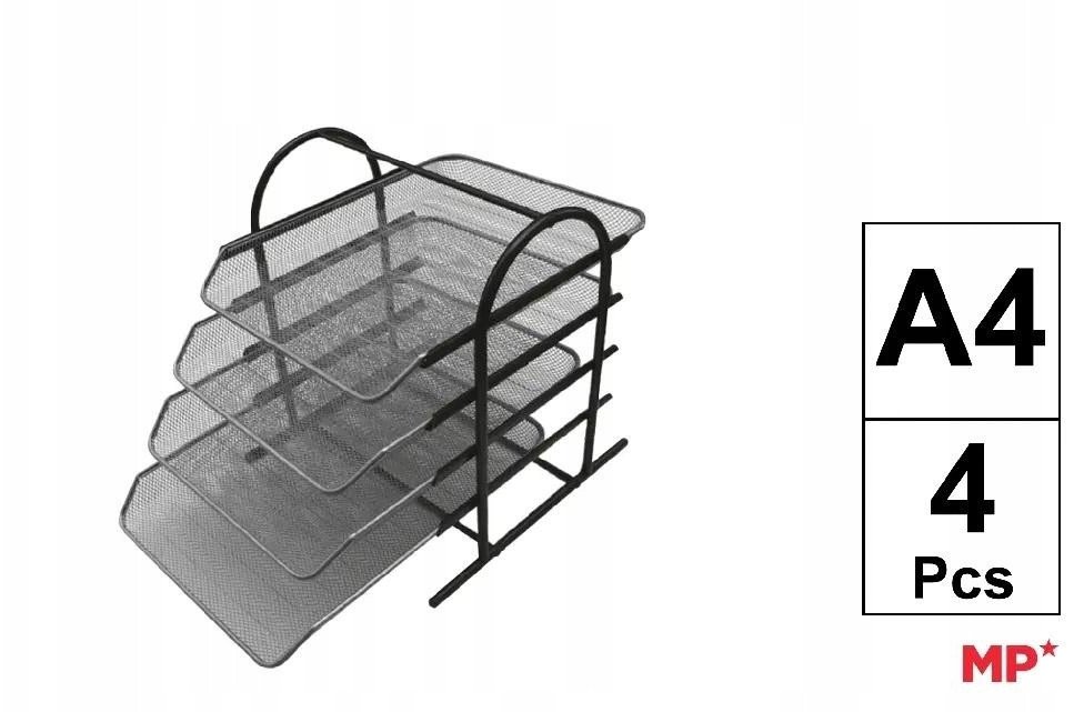 Tacka na dokumenty MP Czarny (29 x 5 x 35,5 cm)