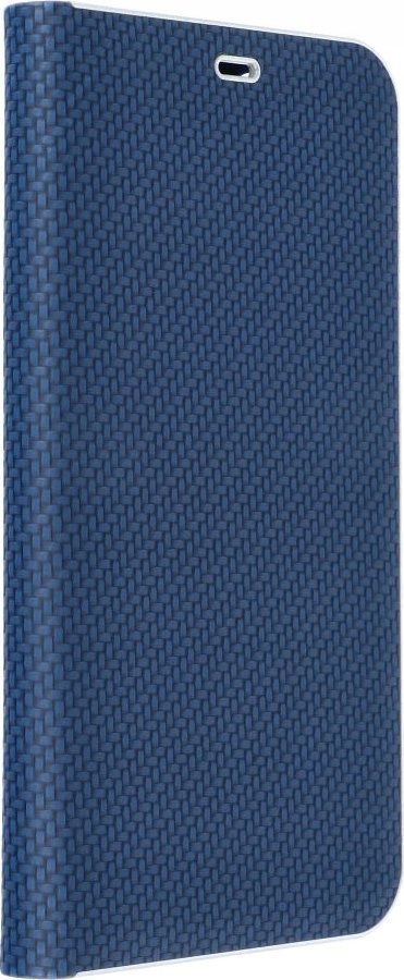OEM Kabura LUNA Book Carbon do IPHONE 16 niebieski
