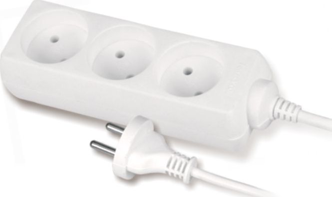 Volteo PRZEDŁUŻACZ MIESZKANIOWY 3 GNIAZDA 1,5 METRA B/U