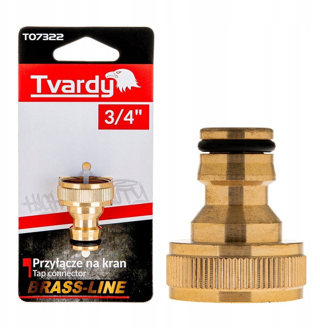 Przyłącze na kran 3/4" BRASS-LINE (10/80)