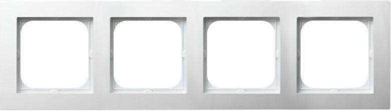 Ospel Ramka poczwórna AS biały (R-4G/00)