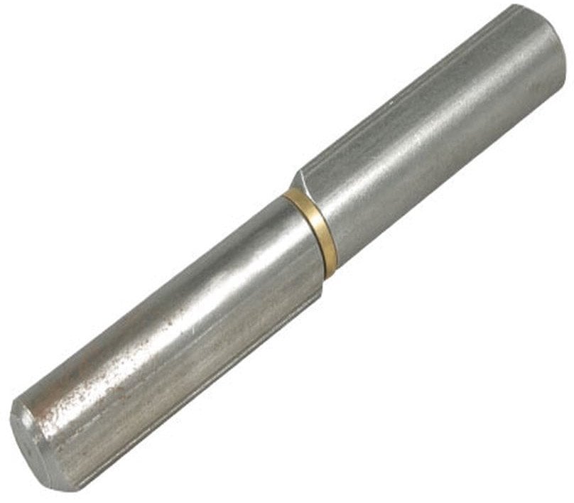 HINGE TO WELD 80MM FIXED PIN- ZINC PL