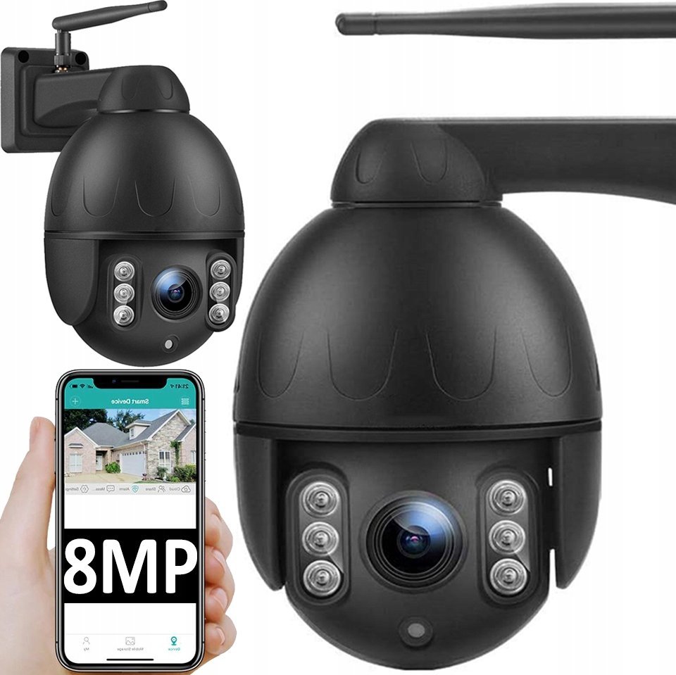 KAMERA ZEWNĘTRZNA CZARNA ABQ-6600G