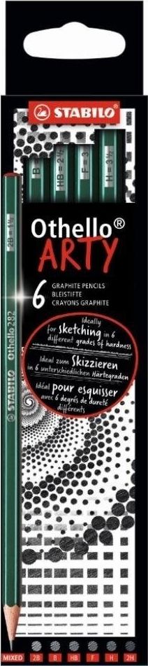 Stabilo Ołówek Othello Arty mix 6szt STABILO