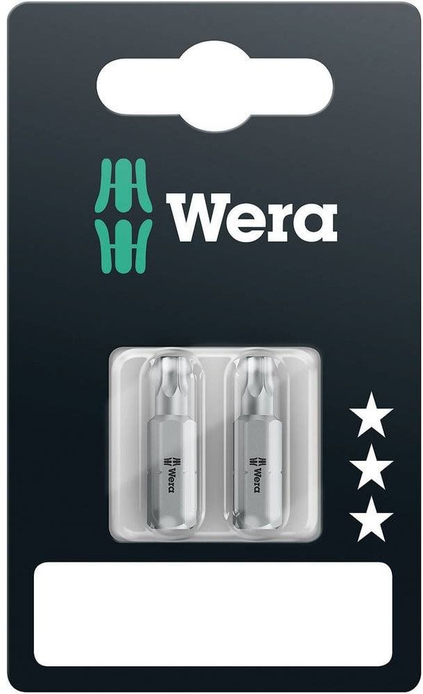 SCREWDRIVER BITS WERA 2 PCS T20X25MM.