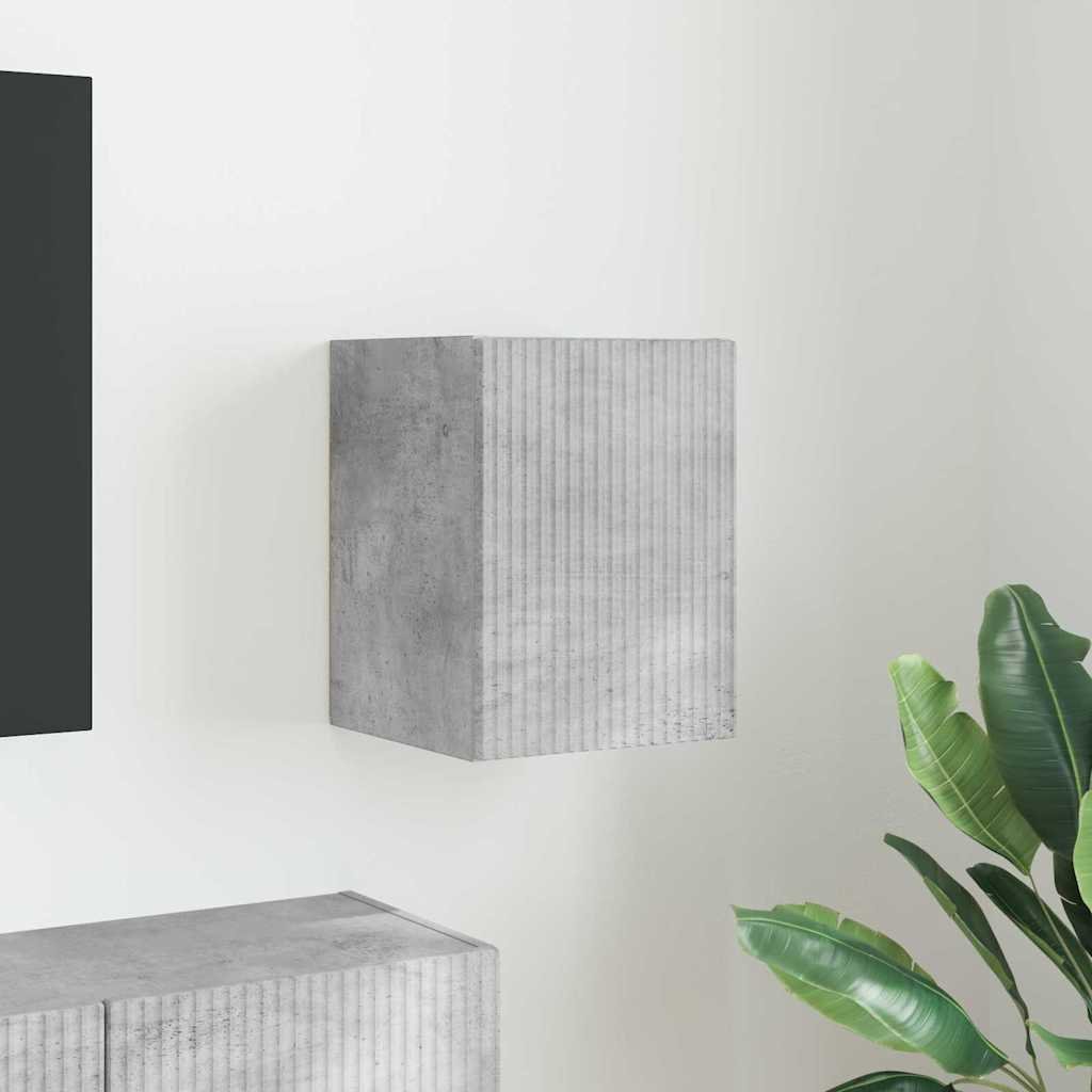 vidaXL Szafka pod telewizor Betonowy 30 x 31 x 40 cm