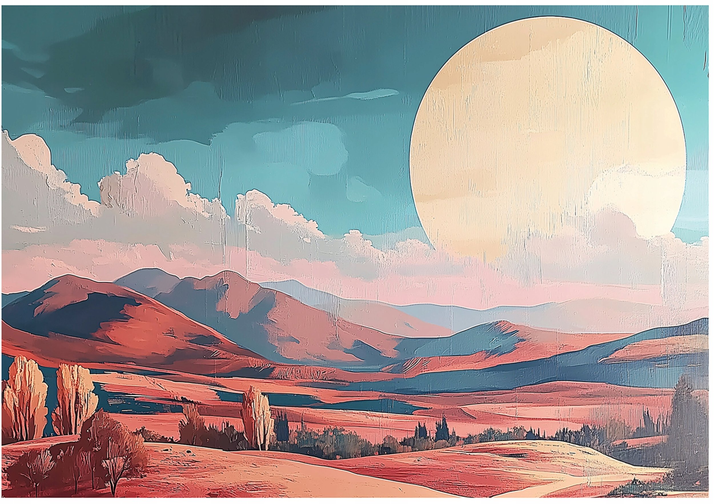 Fototapeta Pystynia Natura Pejzaż Sypialnia Salon Tapeta Flizelina 300X210