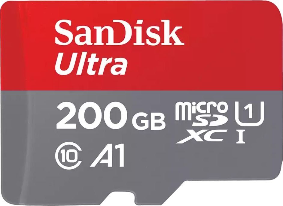 Karta SanDisk Ultra MicroSDXC 200 GB Class 10 UHS-I/U1 A1 (SDSQUA4-200G-GN6MA)