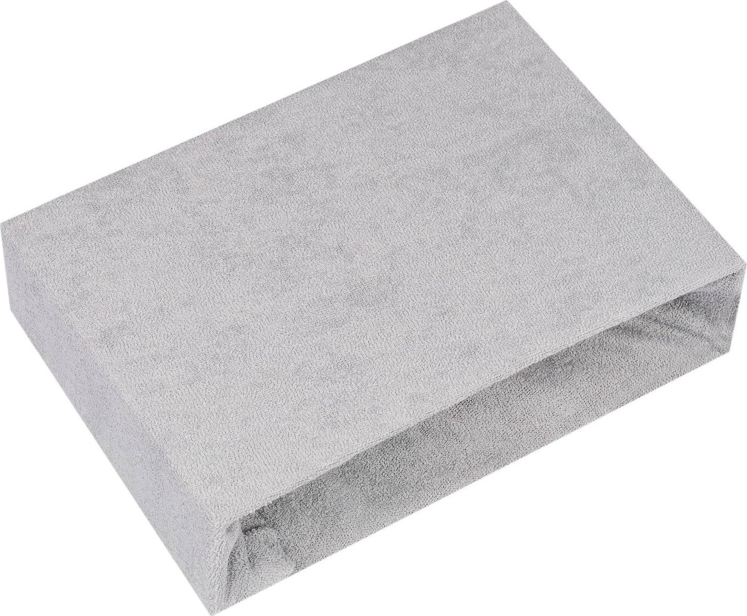 Infantilo Prześcieradło 120x60 Frotte szary Infantilo