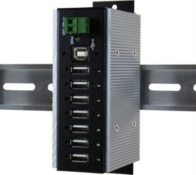 Exsys EXSYS EX-1177HMVS-WT 7-portowy koncentrator USB 2.0 z ochroną przeciwprzepięciową 15KV