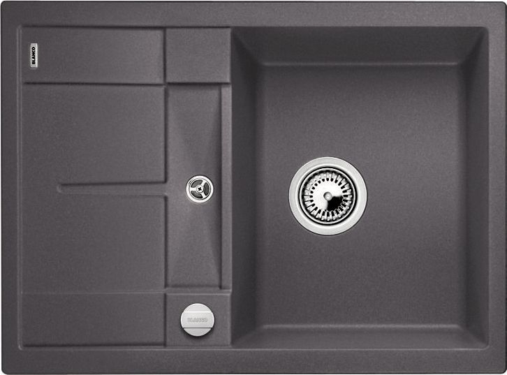 Zlewozmywak Blanco BLANCO METRA 45 S Compact Silgranit PuraDur Szarość skały odwracalny, korek auto.
