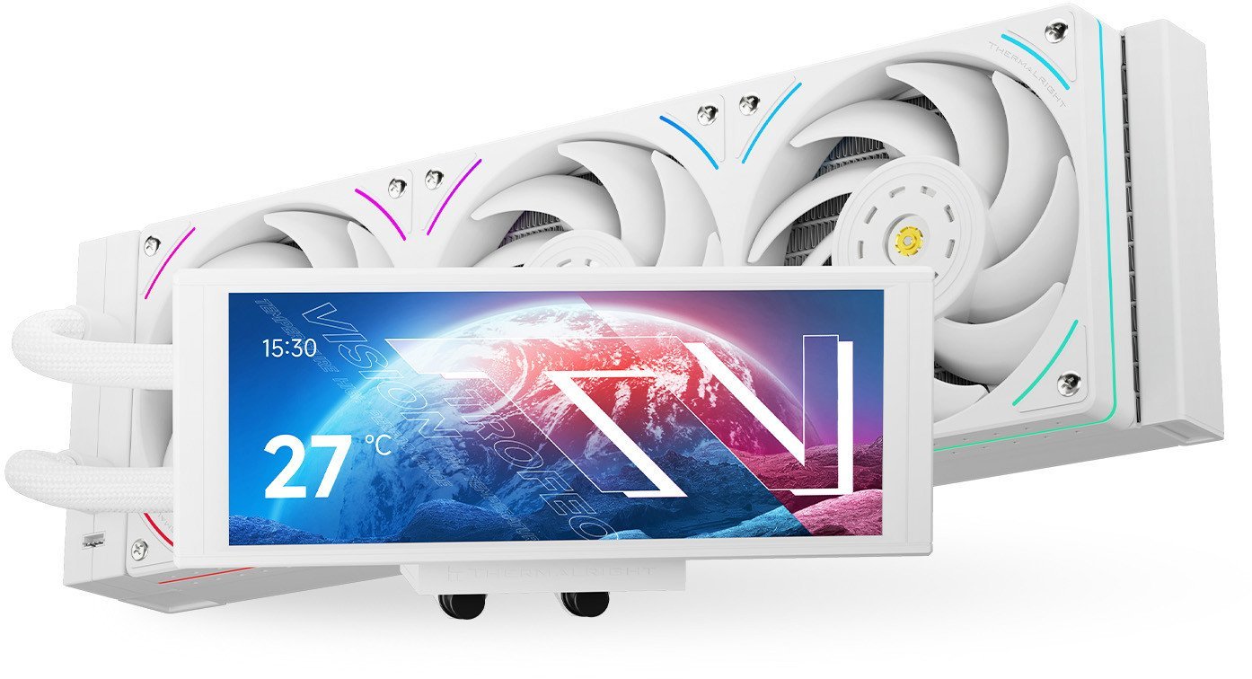 Chłodzenie wodne Thermalright Trofeo Vision 360 ARGB White