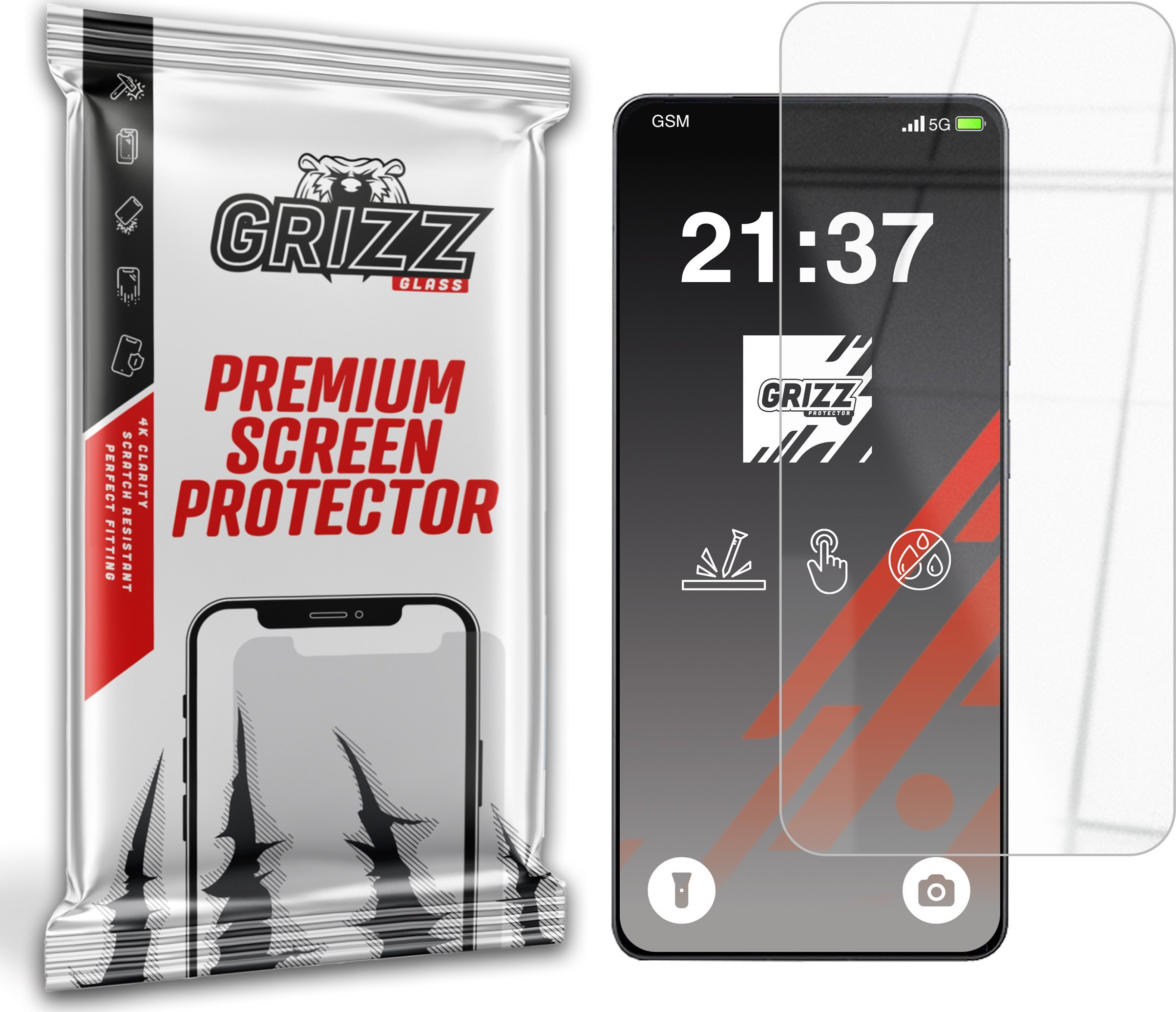 Szkło hybrydowe GrizzGlass HybridGlass do OnePlus Ace 5