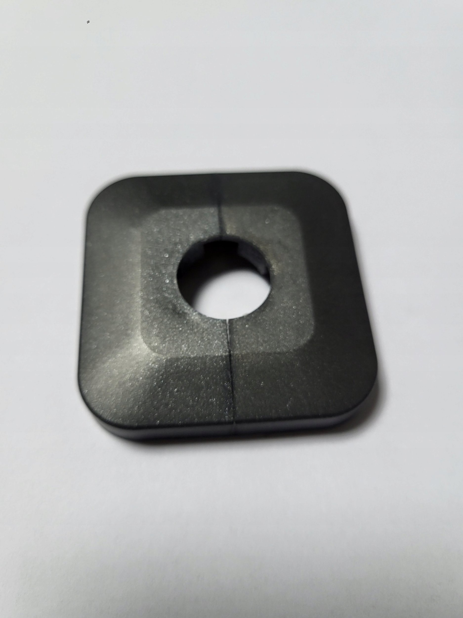 Rozeta dzielona grafit FI16 (tworzywo sztuczne)