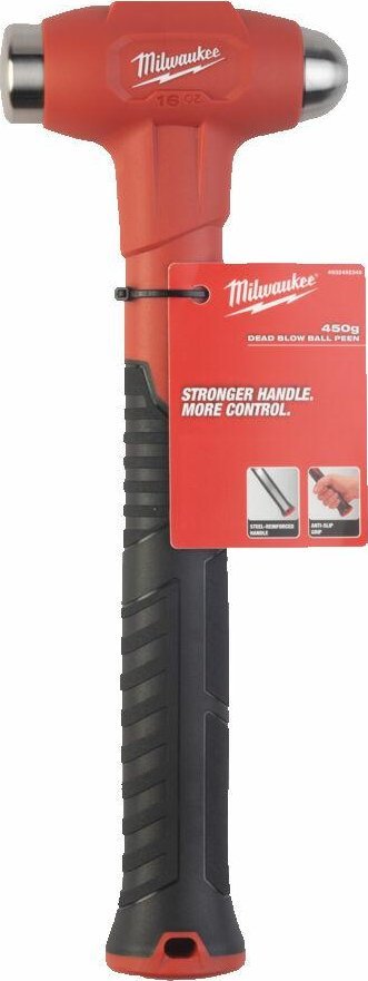 Milwaukee MILWAUKEE MŁOTEK BEZODRZUTOWY Z NOSKIEM KULISTYM 450g