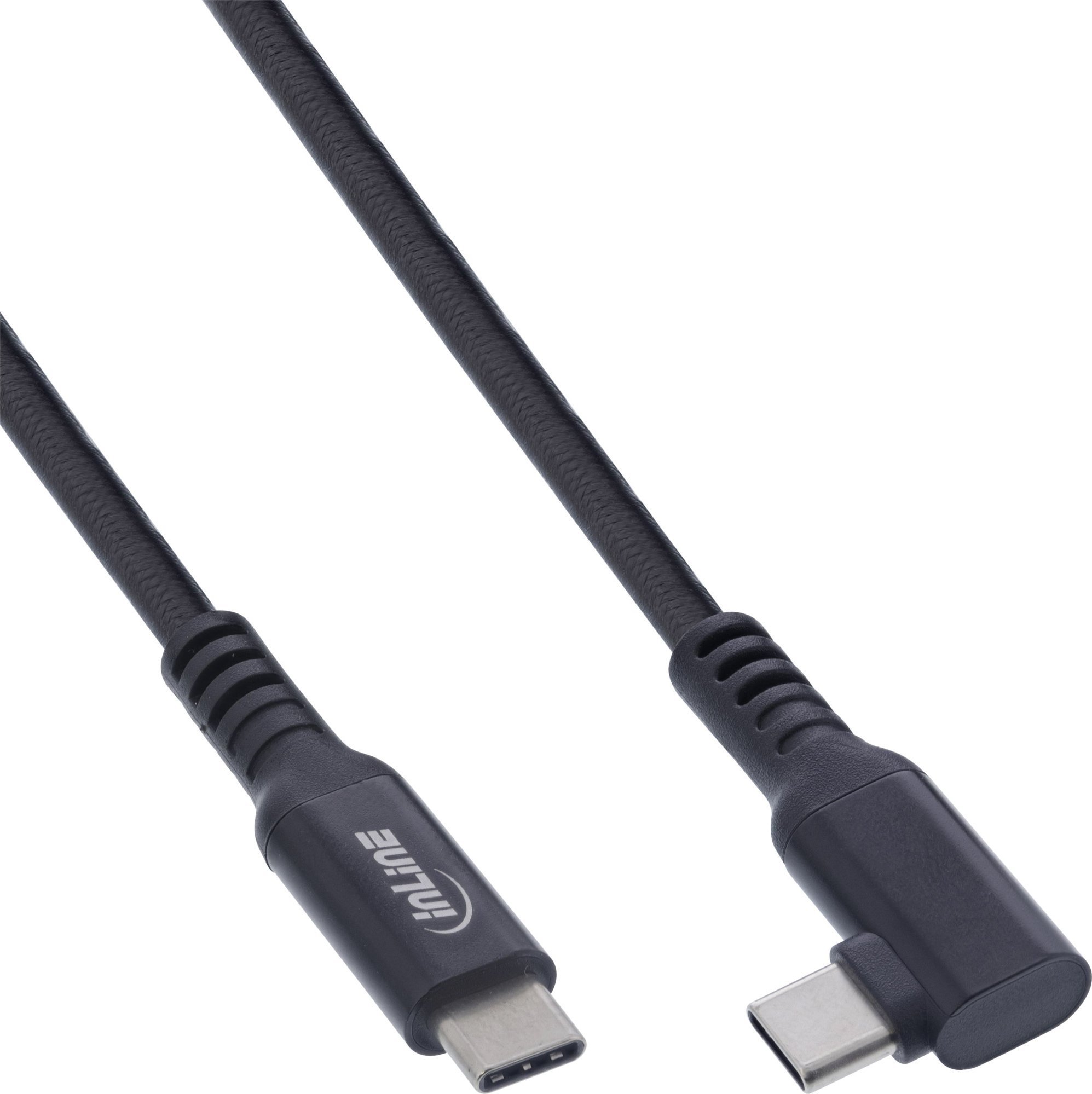 InLine InLine® USB 3.2 Gen.1 Cable, USB Type-C male/male angled for VR, black, 5m