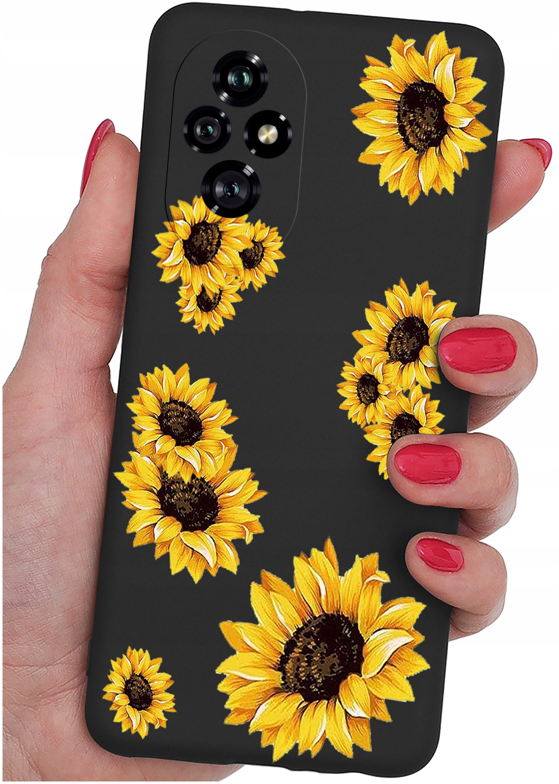 ETUI do Honor 200 5G | WZORY | SILIKONOWE MATT CASE + SZKŁO 9H