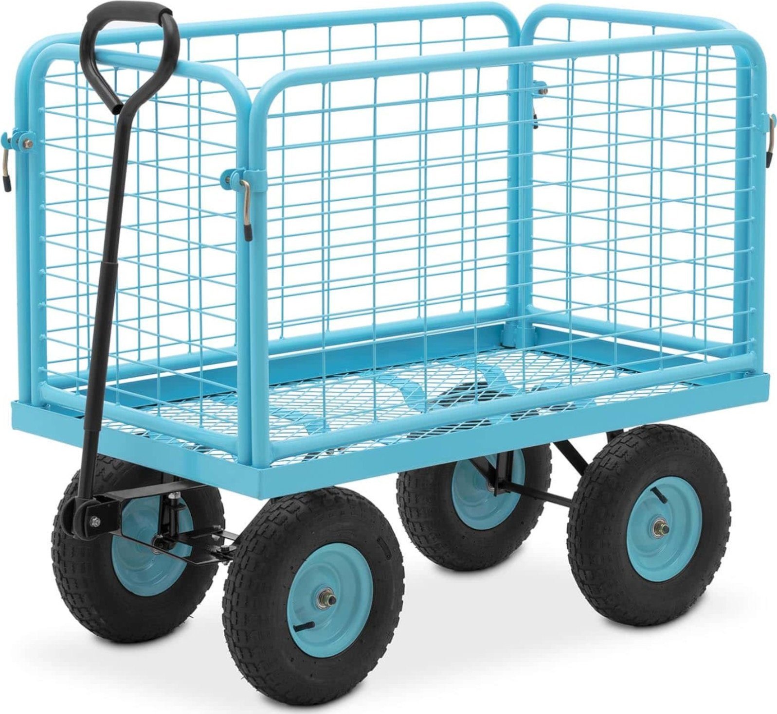 Hillvert Wózek ogrodowy transportowy gospodarczy składany do 400 kg Wózek ogrodowy transportowy gospodarczy składany do 400 kg