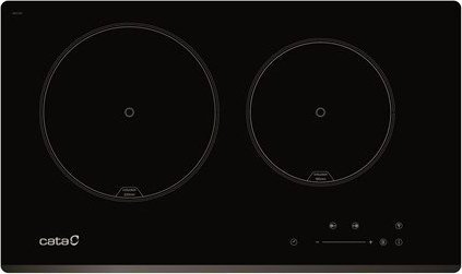 Płyta grzewcza Cata Płyta kuchenna CATA IB 2 PLUS BK/A Indukcja Liczba palników/stref grzewczych 2 Zegar dotykowy Czarny