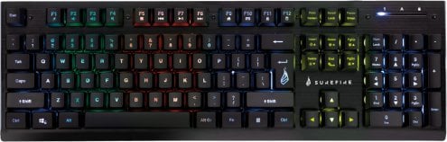 Klawiatura Surefire Klawiatura przewodowa SureFire KingPin X2 gamingowa RGB QWERTY English