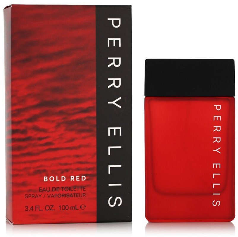Perfumy Męskie Perry Ellis Bold Red EDT 100 ml