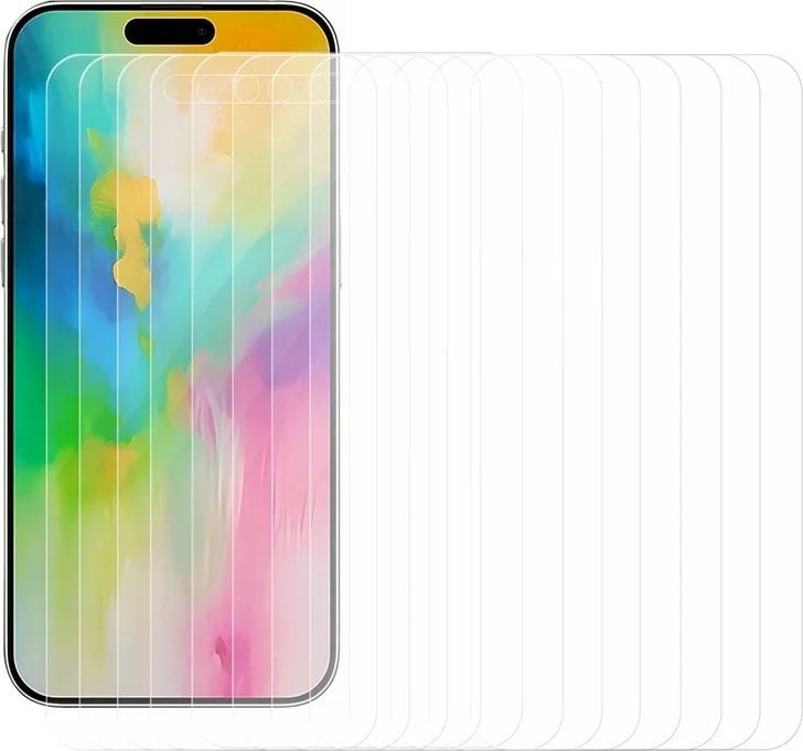 Hurtel Szkło hartowane w wielopaku (50 szt.) do iPhone 16 Plus