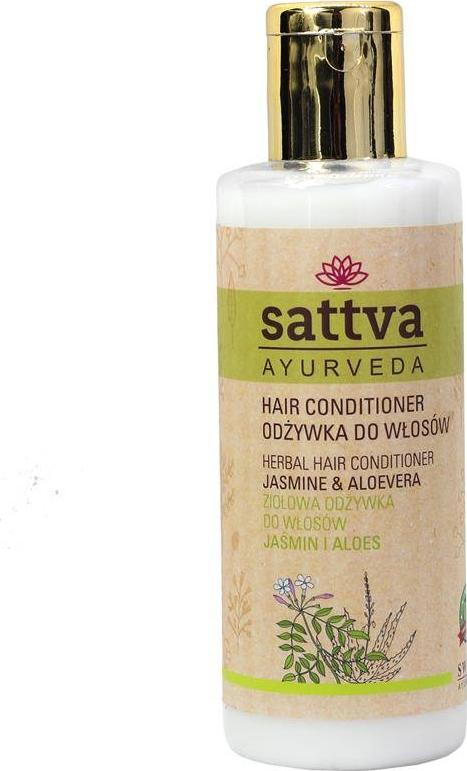 Sattva SATTVA_Ayurveda Hair Conditioner odżywka do każdego rodzaju włosów Jaśmin & Aloes 210ml