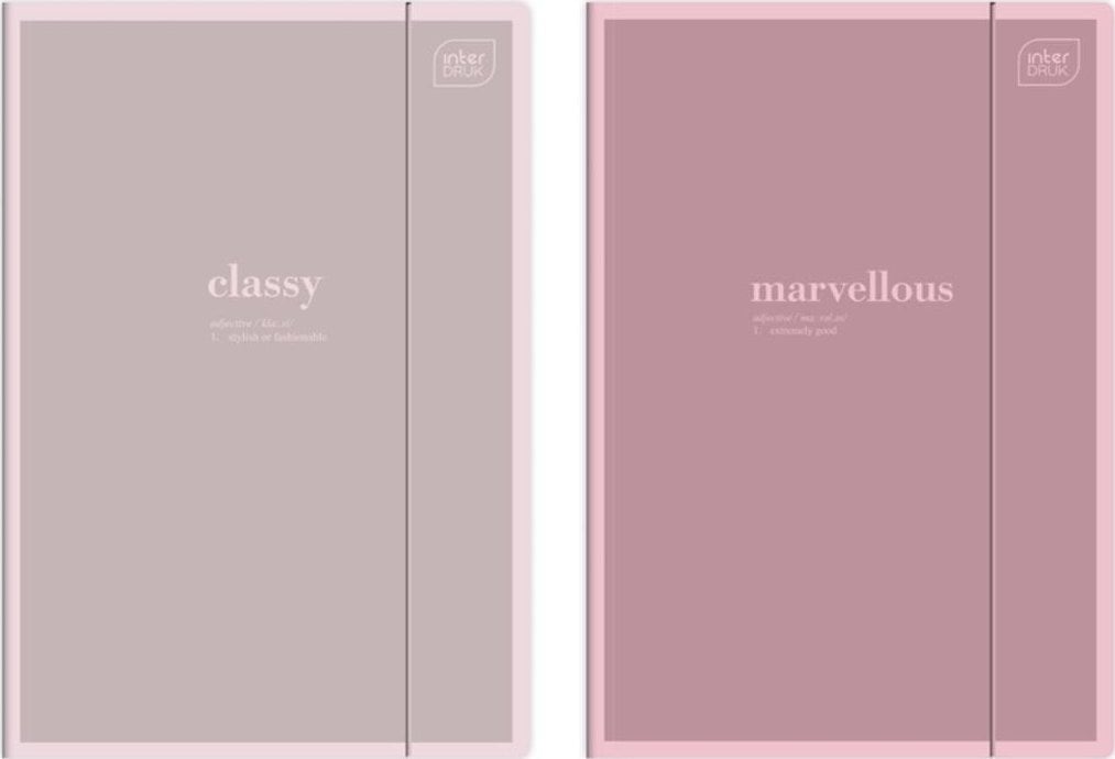 Teczka z gumką A4+ Hybrid Words (10szt)