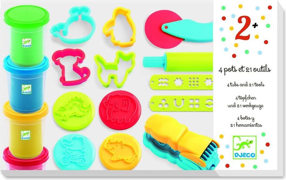 Djeco Zestaw artystyczny - masa kukurydziana (198989)