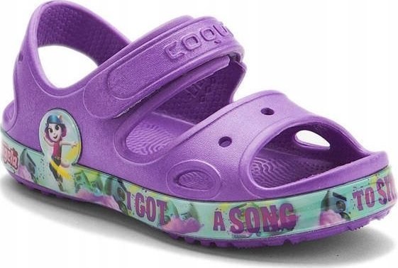 Coqui Sandały dla dzieci Coqui TT&F Yogi fioletowe 8861-619-0100 23-24