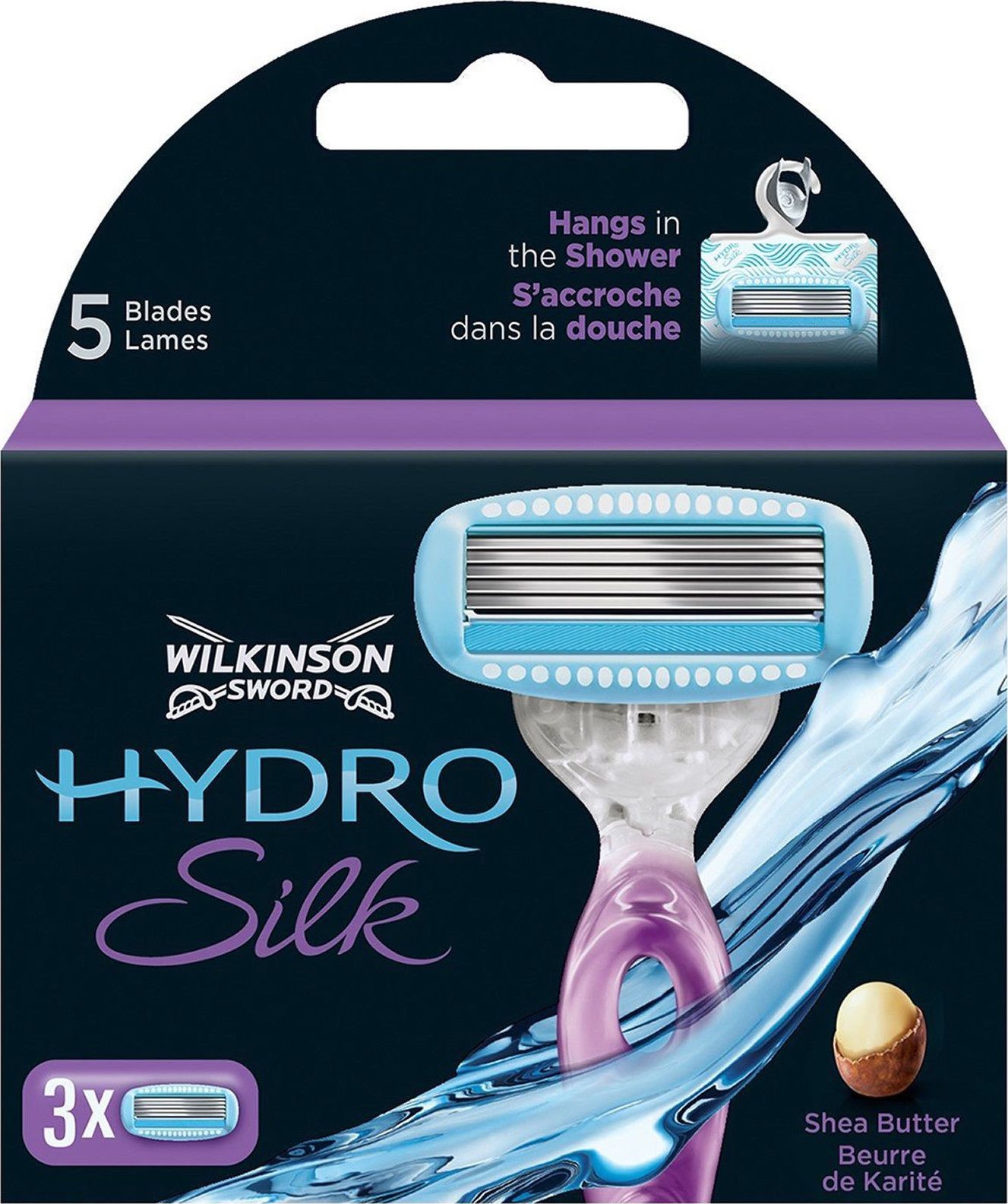 Wilkinson Sword Hydro Silk wymienne ostrza do maszynki do golenia 3szt.
