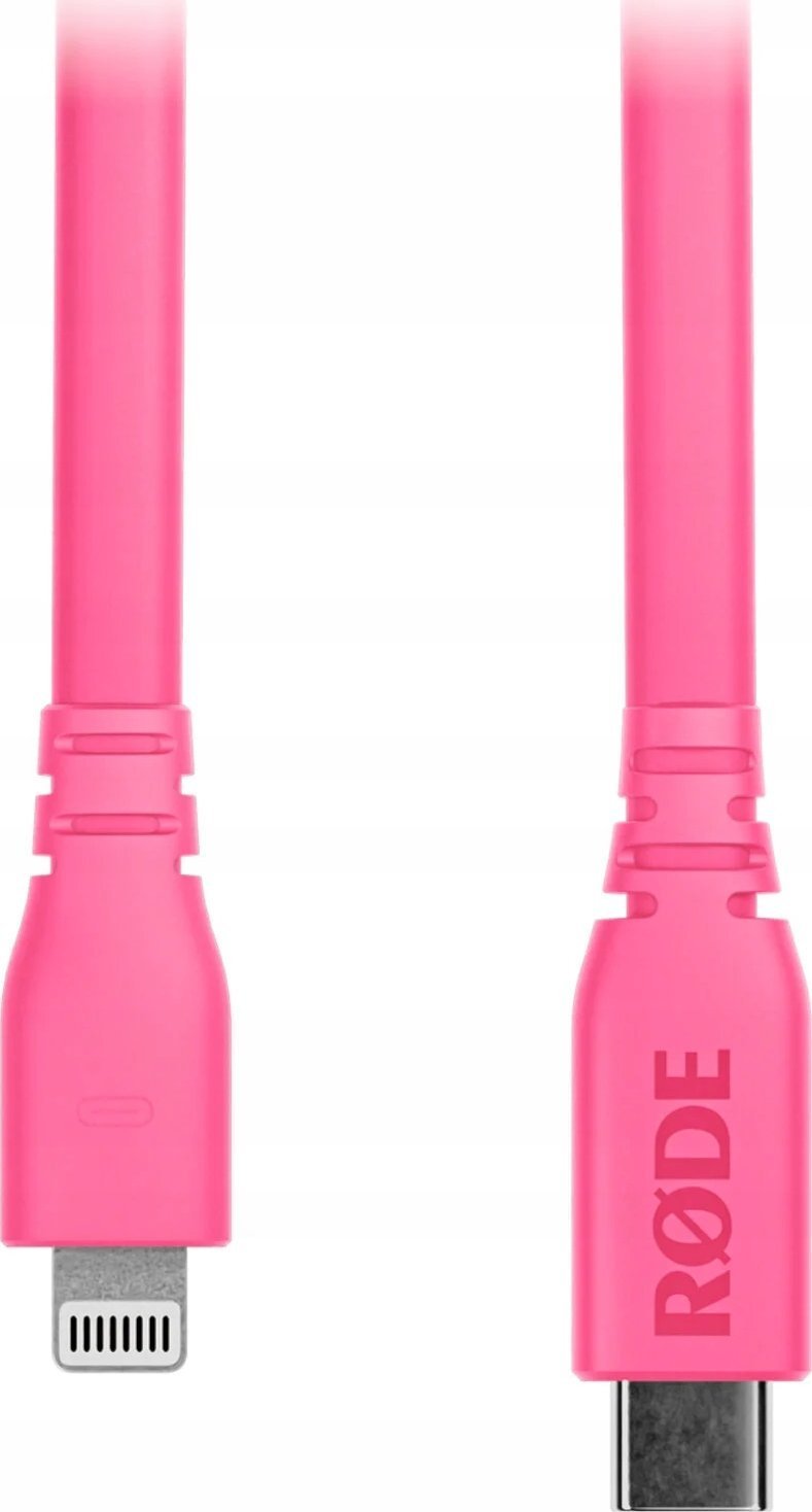 Kabel USB Rode USB-C - Lightning 1.5 m Różowy (85189000)