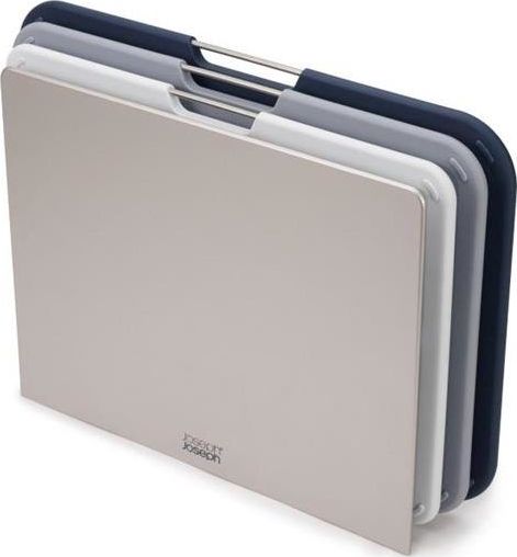 Deska do krojenia Joseph Joseph plastikowa Nest L 35.5x25.9cm 4szt. ze stojakiem