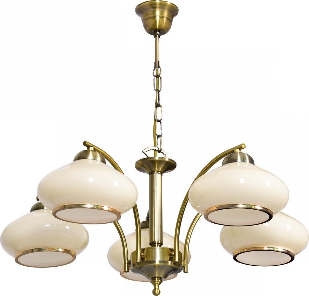 Lampa wisząca Activejet Lampa sufitowa Activejet AJE-RITA 5P E27 5x40W Patyna