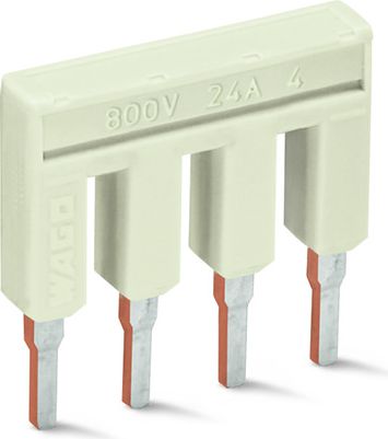 Wago Mostek grzebieniowy 7-torowy 25A jasnoszary (2002-407)