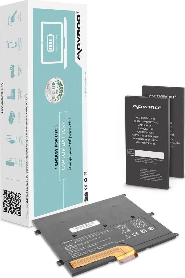 Bateria Movano Bateria Movano do notebooka Dell Vostro V13, V130 (10.8V-11.1V) (2700 mAh)