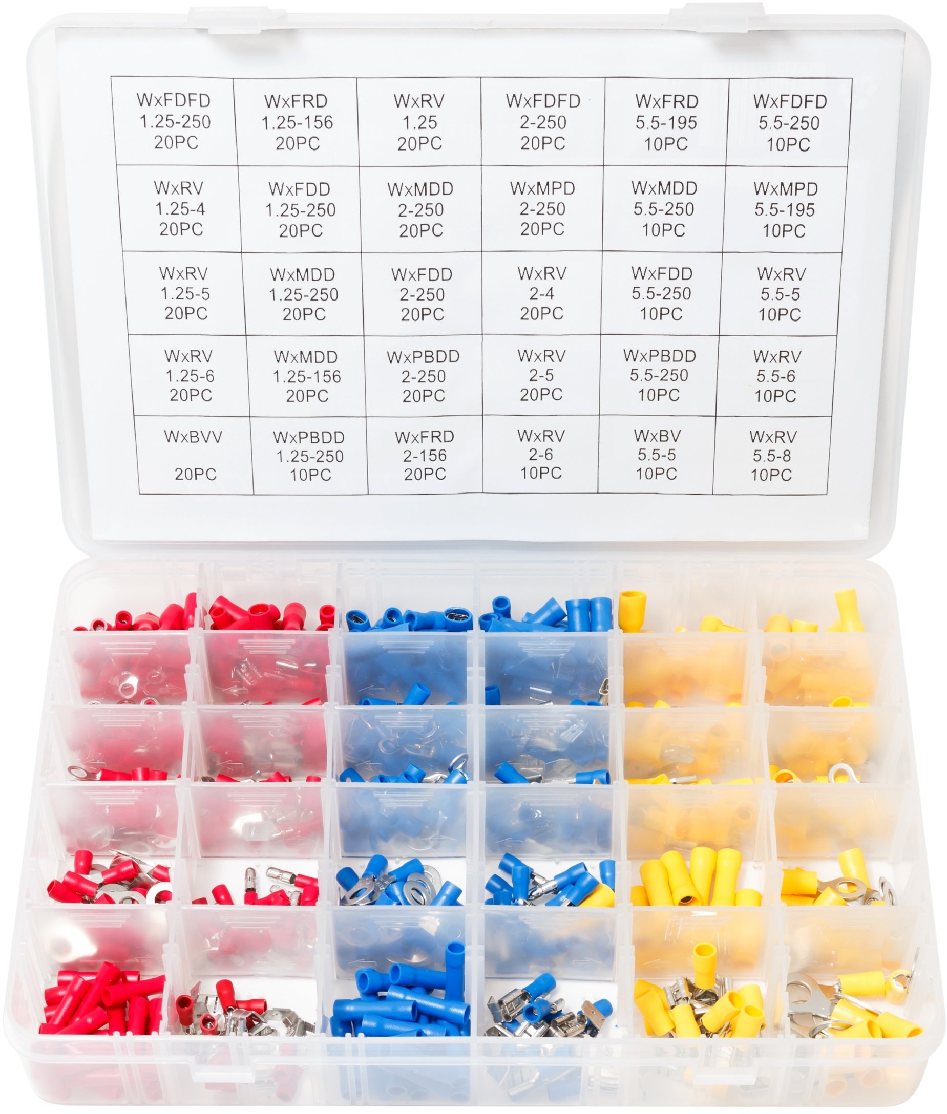 Zestaw konektorów samochodowych 480 el. Konektory