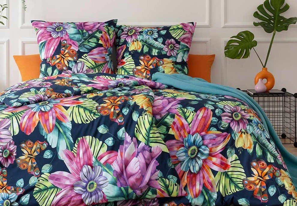 Pościel jersey 135x200 cm Amarina 6623/606 indigo