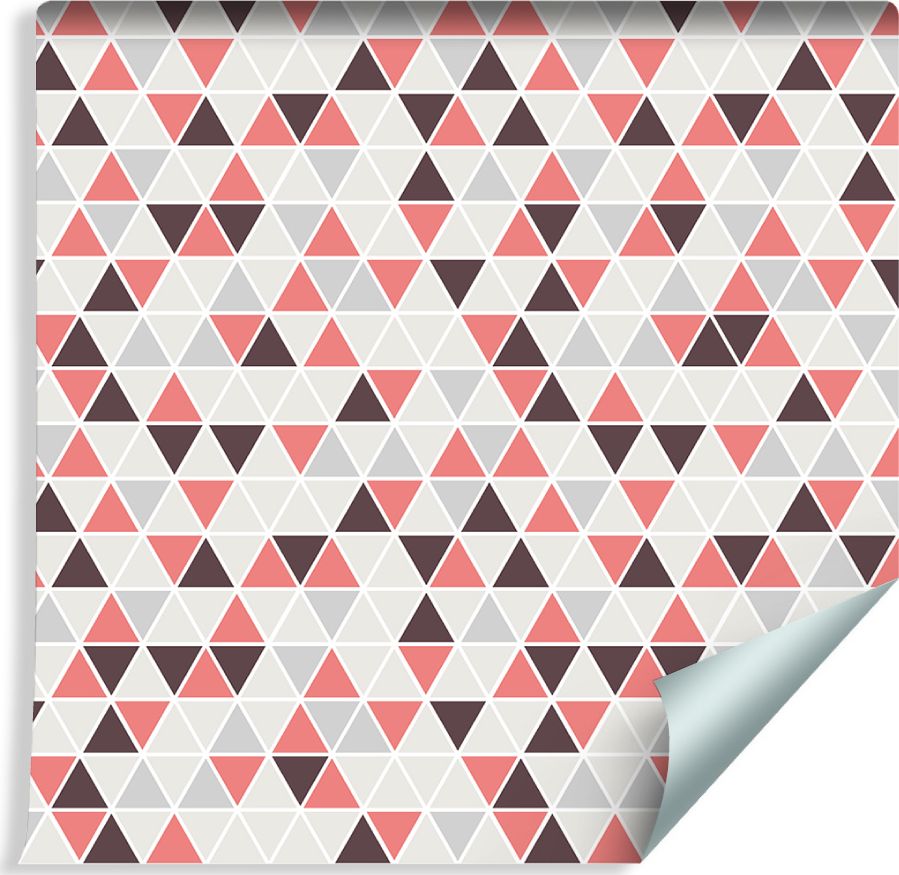 Muralo Tapeta GEOMETRYCZNA - Kolorowe Trójkąty