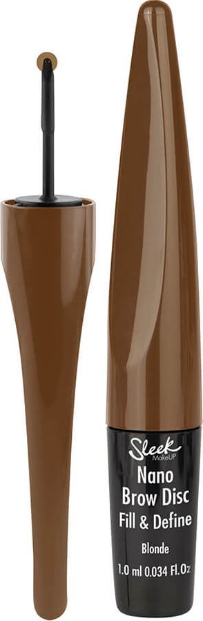 Sleek MakeUP Sleek MakeUP, Nano Brow Disc Fill & Define, Eyebrow Gel, Blonde, 1 ml For Women