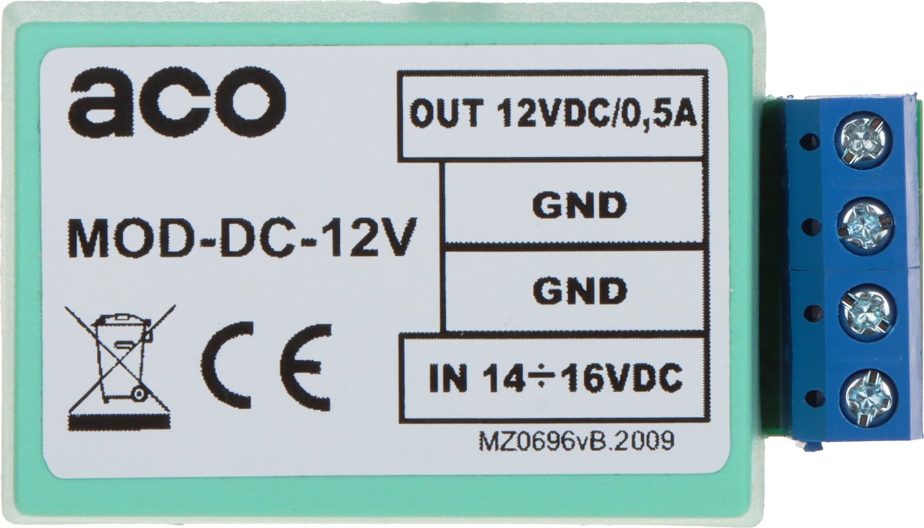 Przetwornica ACO PRZETWORNICA ZASILANIA MOD-DC-12V ACO
