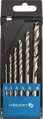 Wiertło GTV Wiertła do metalu zestaw 6 szt. HT6D186