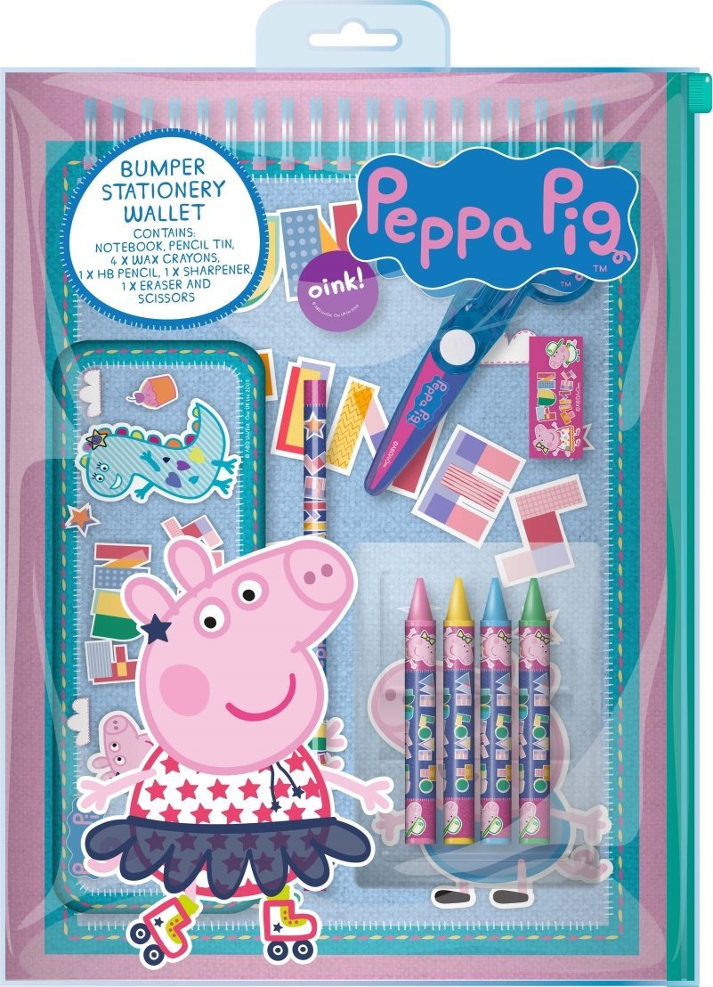 Vrige Peppa Pig Bumper stationery wallet