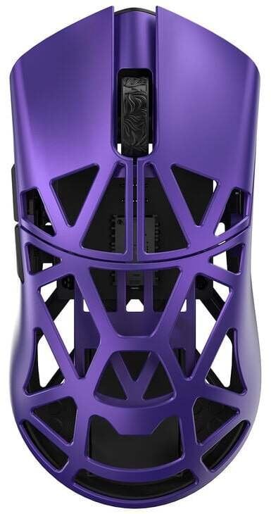 Mysz WLMouse Beast X Mini Pro Solid Sides Gaming Maus, Omron Optical Switches - fioletowy